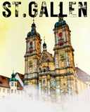 Schweiz - St. Gallen Retro Vintage